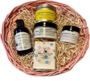 Lavender and Ylang Ylang Relaxing Basket